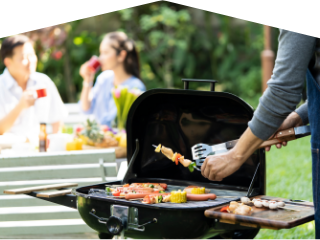 暮らしの中にアウトドアの楽しさを！BBQができる庭づくり