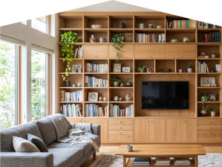 お部屋のすっきり度は仕組みにあり！「壁面収納」リフォームとは？